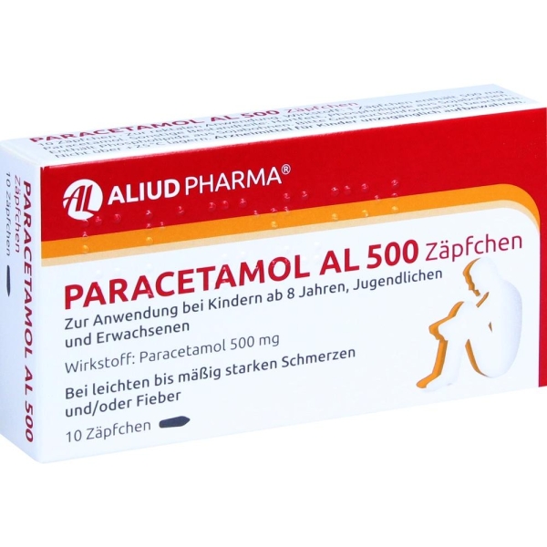 PARACETAMOL AL 500 Suppositorien