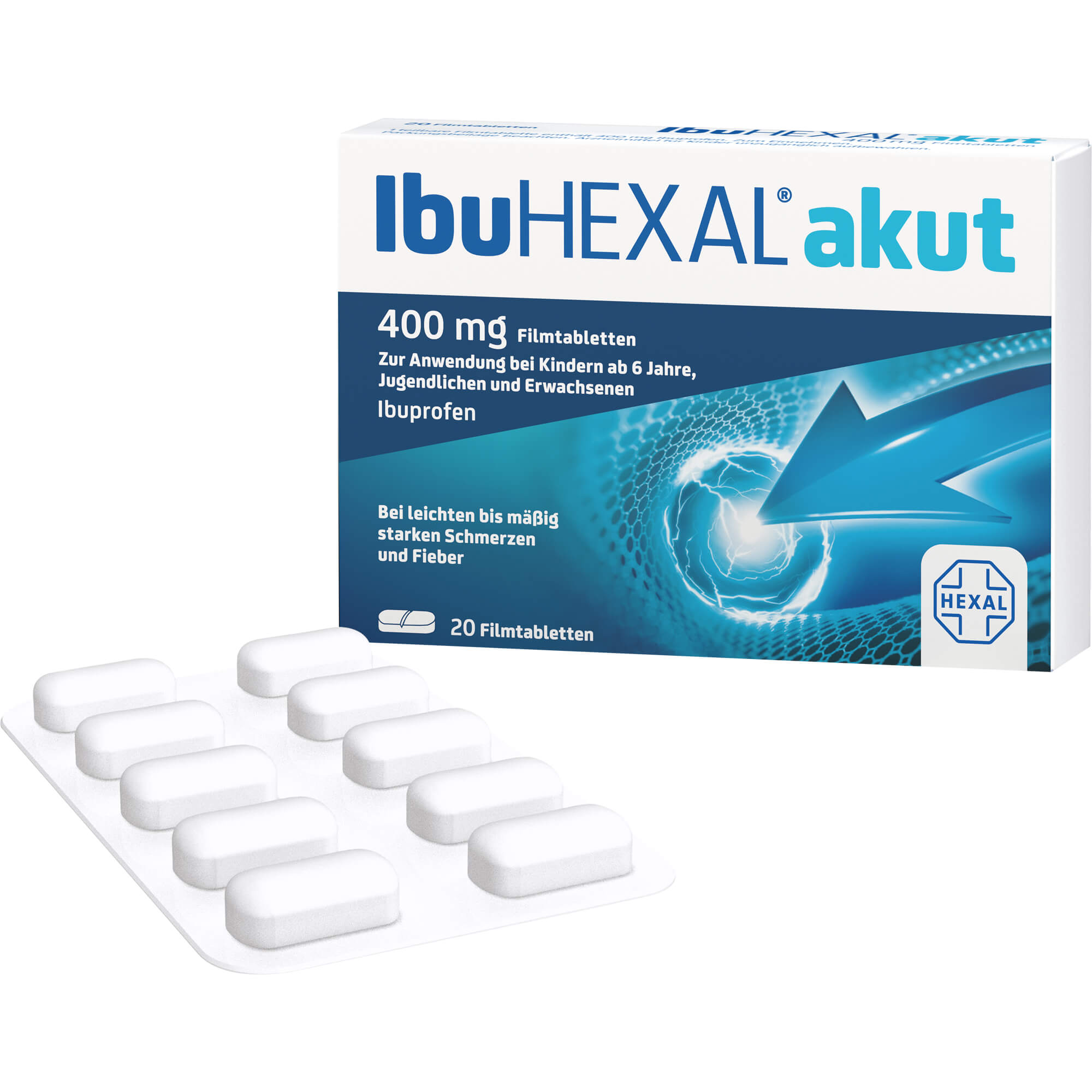 IBUHEXAL akut 400 Filmtabletten 20 St
