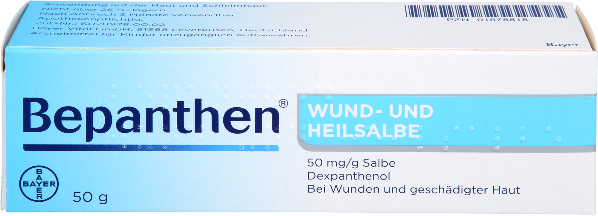 BEPANTHEN Wund- und Heilsalbe 50 g