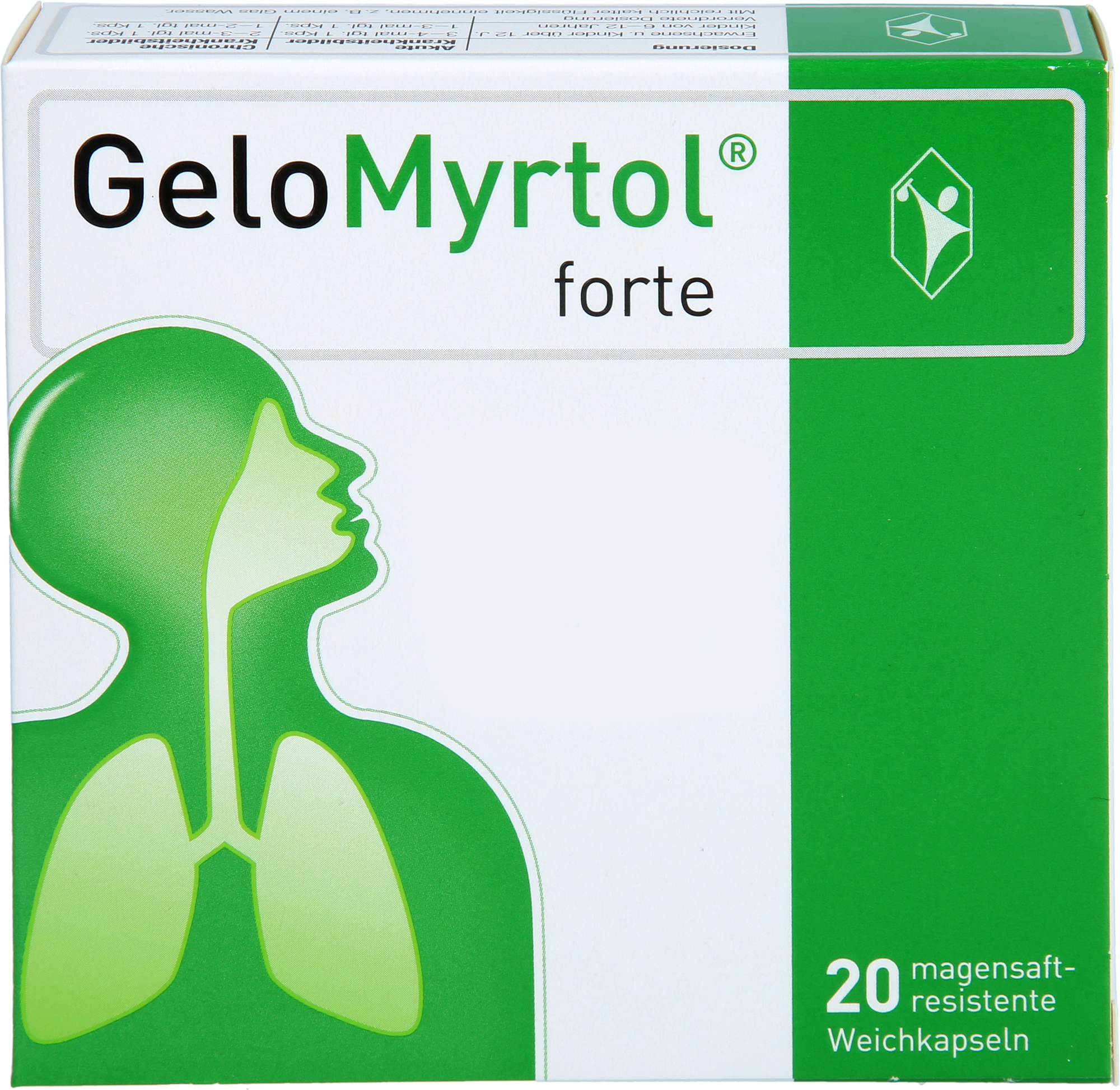 GELOMYRTOL forte magensaftresistente Weichkapseln 20 St