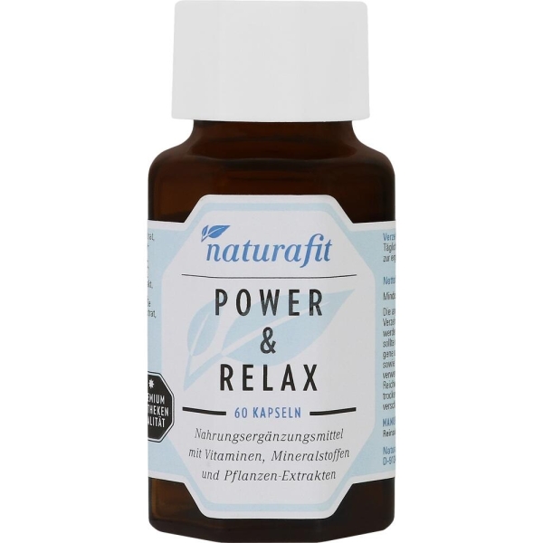 NATURAFIT Power & Relax Aschw.Rhod.OPC Q10 BVit.Mg