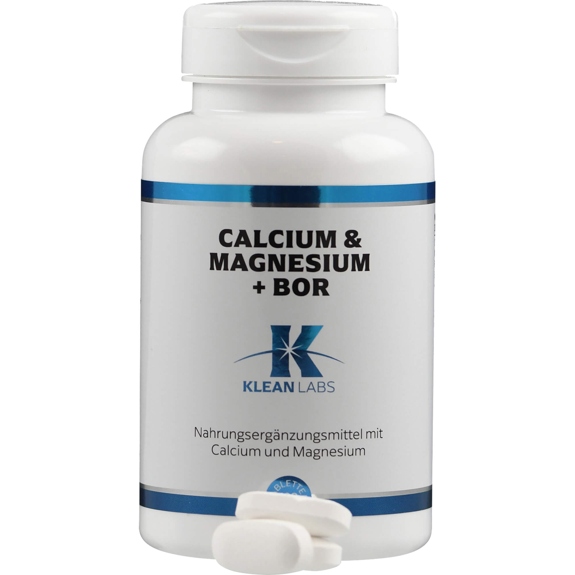 CALCIUM & MAGNESIUM+Bor KLEAN LABS Tabletten