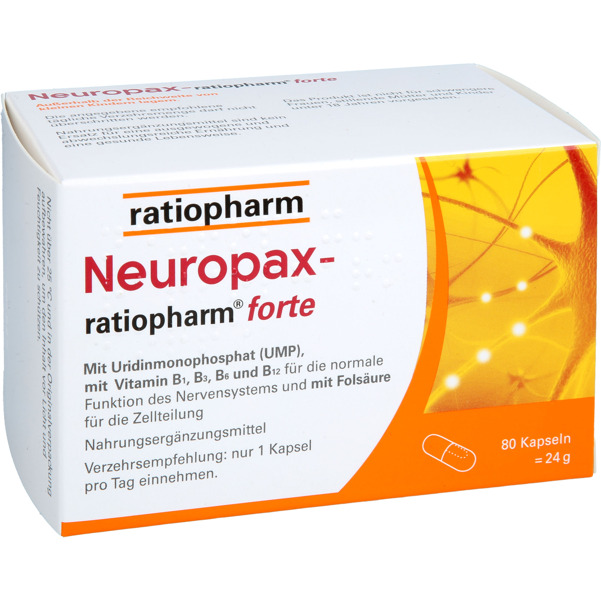 NEUROPAX-ratiopharm forte Kapseln 80 St