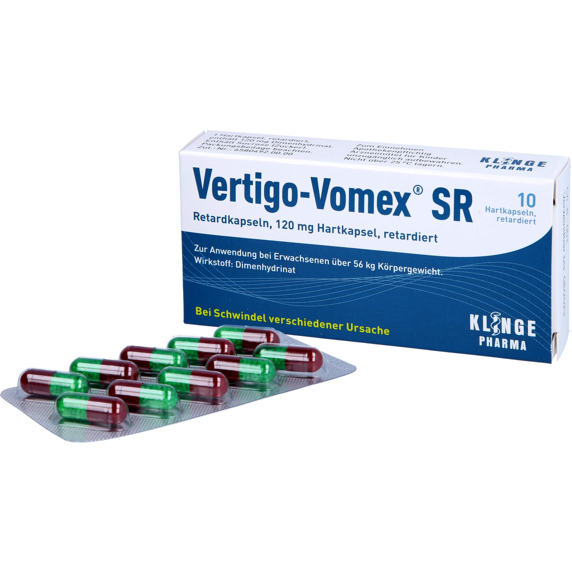 VERTIGO-VOMEX SR Retardkapseln 10 St