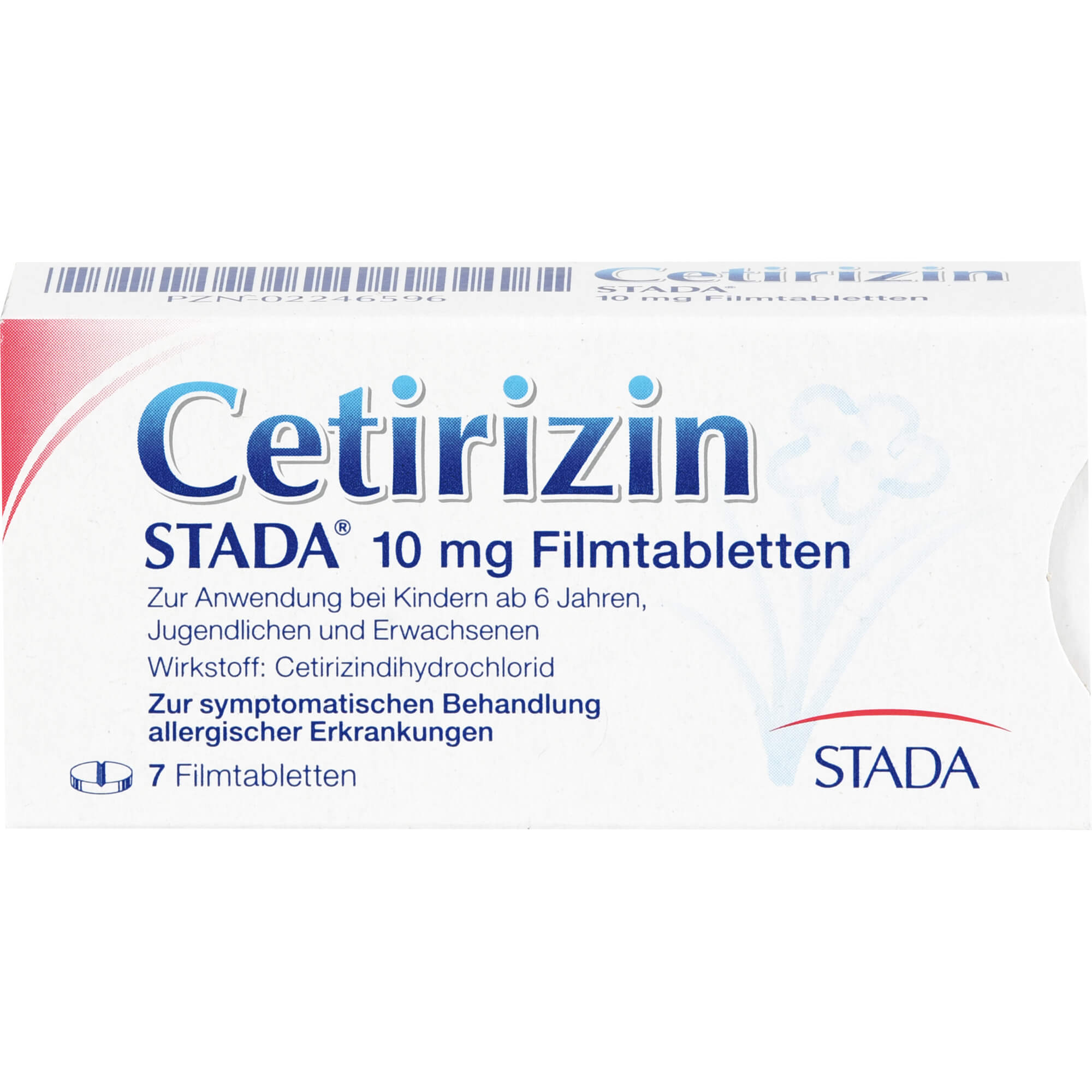 CETIRIZIN STADA 10 mg Filmtabletten 7 St