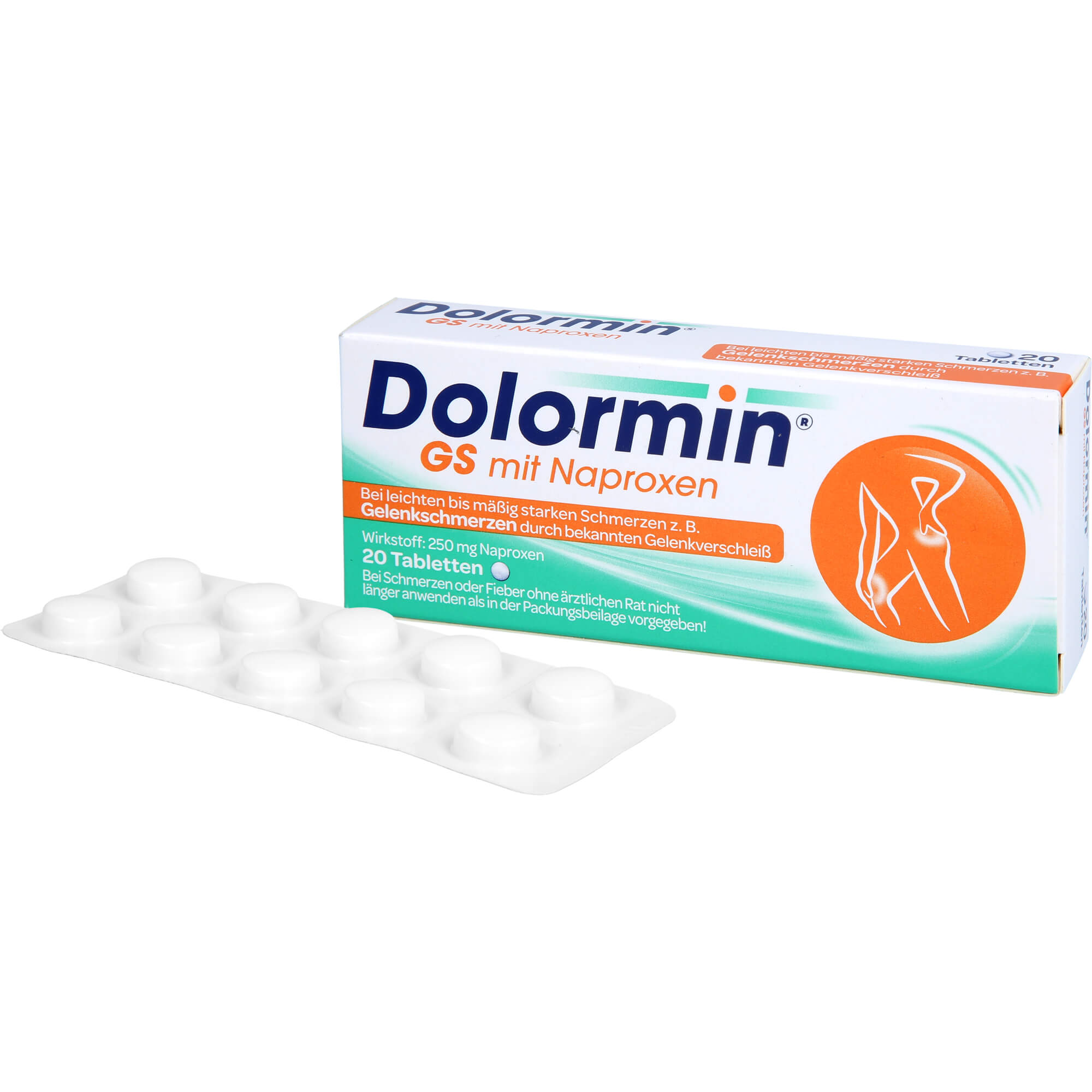 DOLORMIN GS mit Naproxen Tabletten 20 St