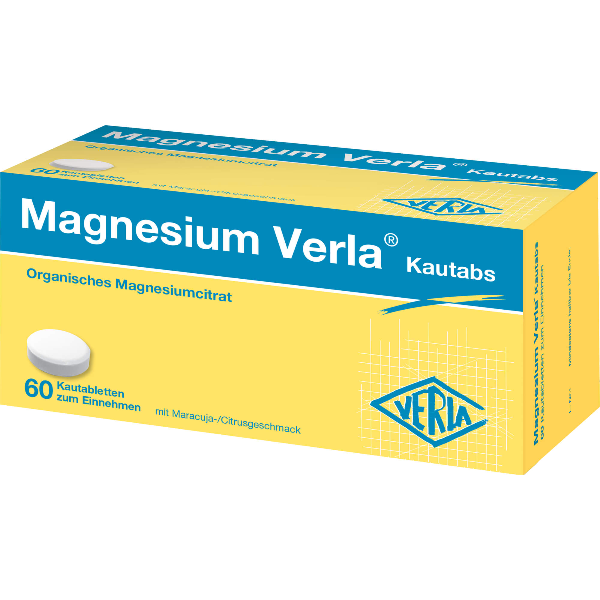 MAGNESIUM VERLA Kautabs 60 St