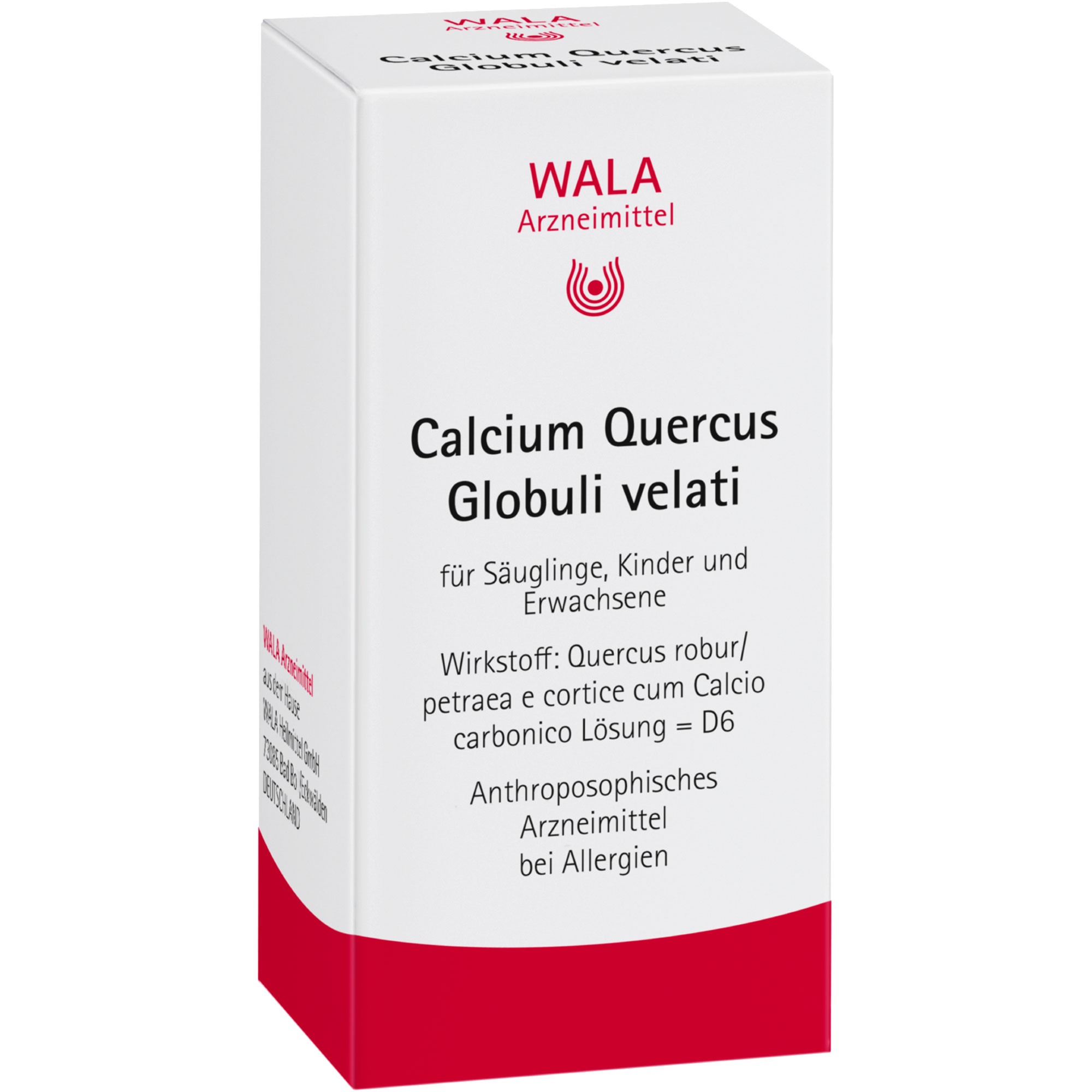 CALCIUM QUERCUS Globuli velati