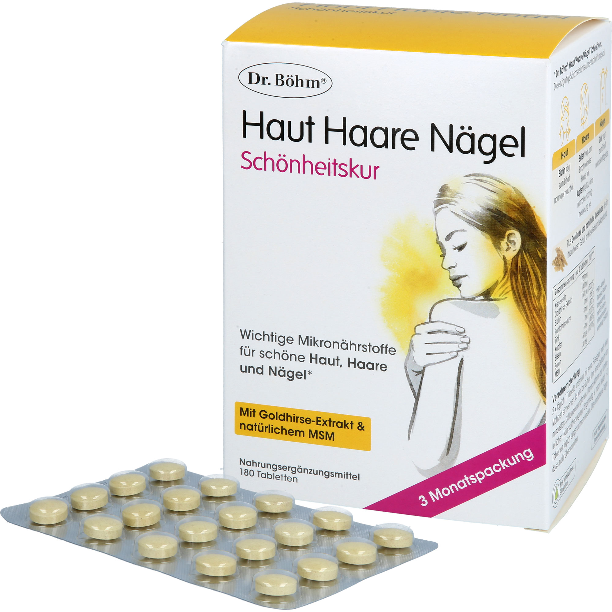 DR.BÖHM Haut Haare Nägel Schönheitskur Tabletten