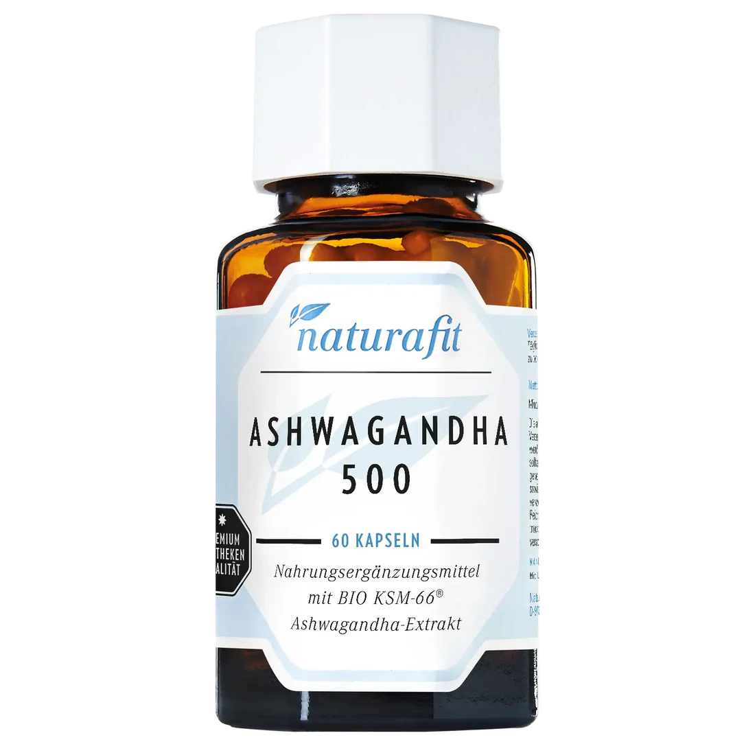 NATURAFIT Ashwagandha 500 mg Kapseln