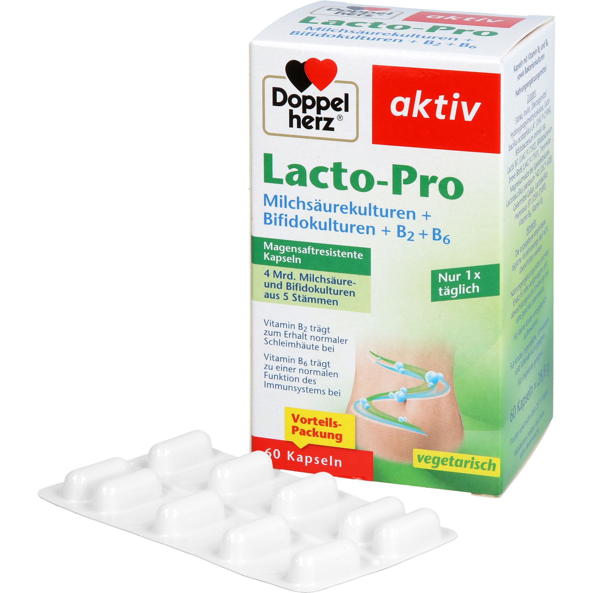 DOPPELHERZ Lacto-Pro Kapseln