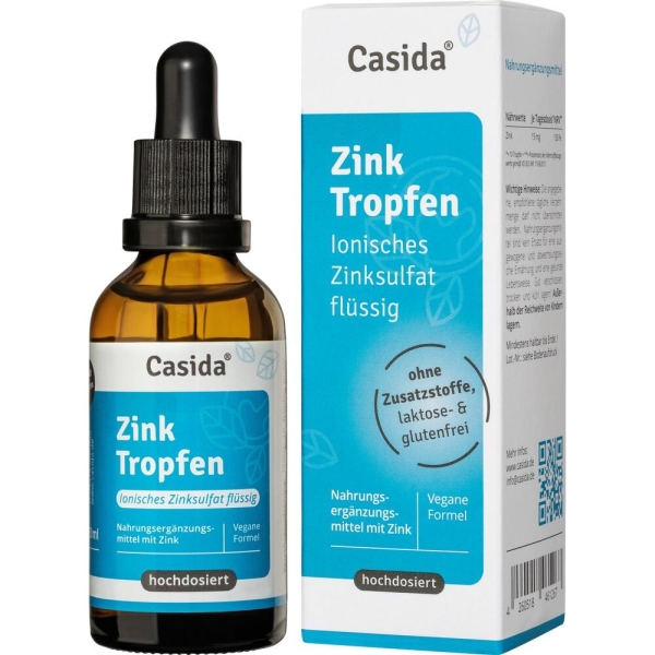 ZINK TROPFEN ionisches Zinksulfat flüssig