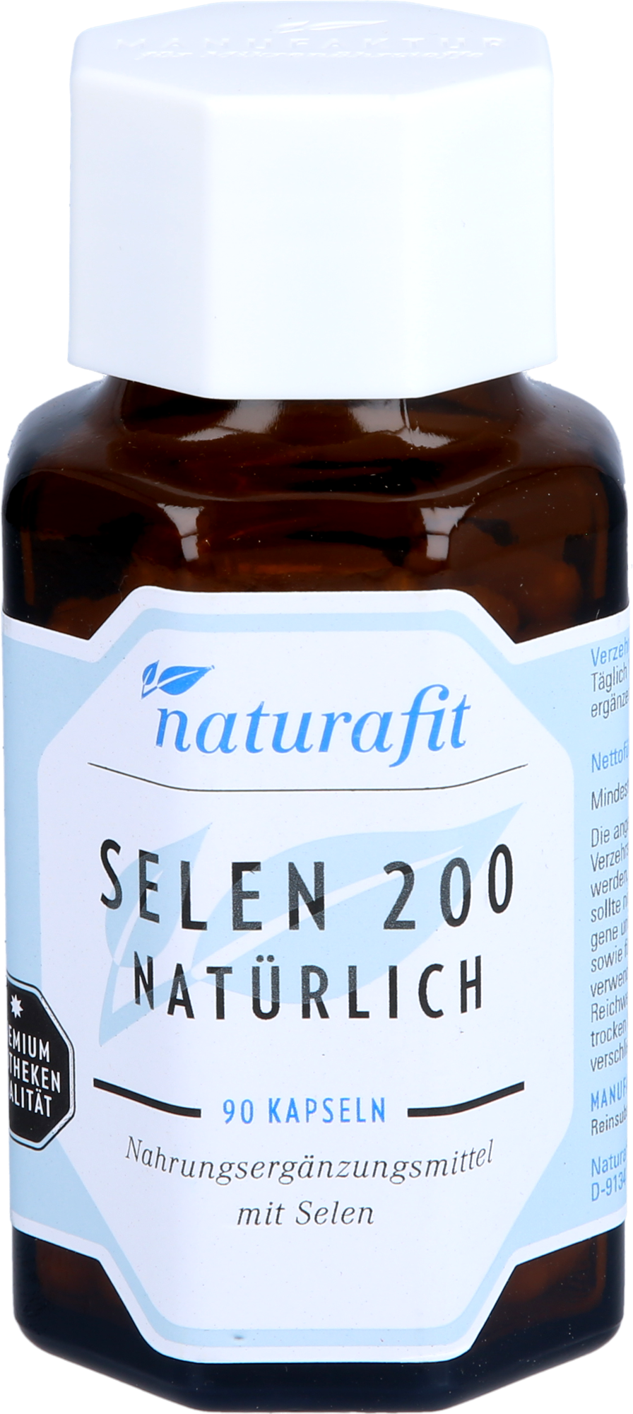 NATURAFIT Selen 200 natürlich Kapseln