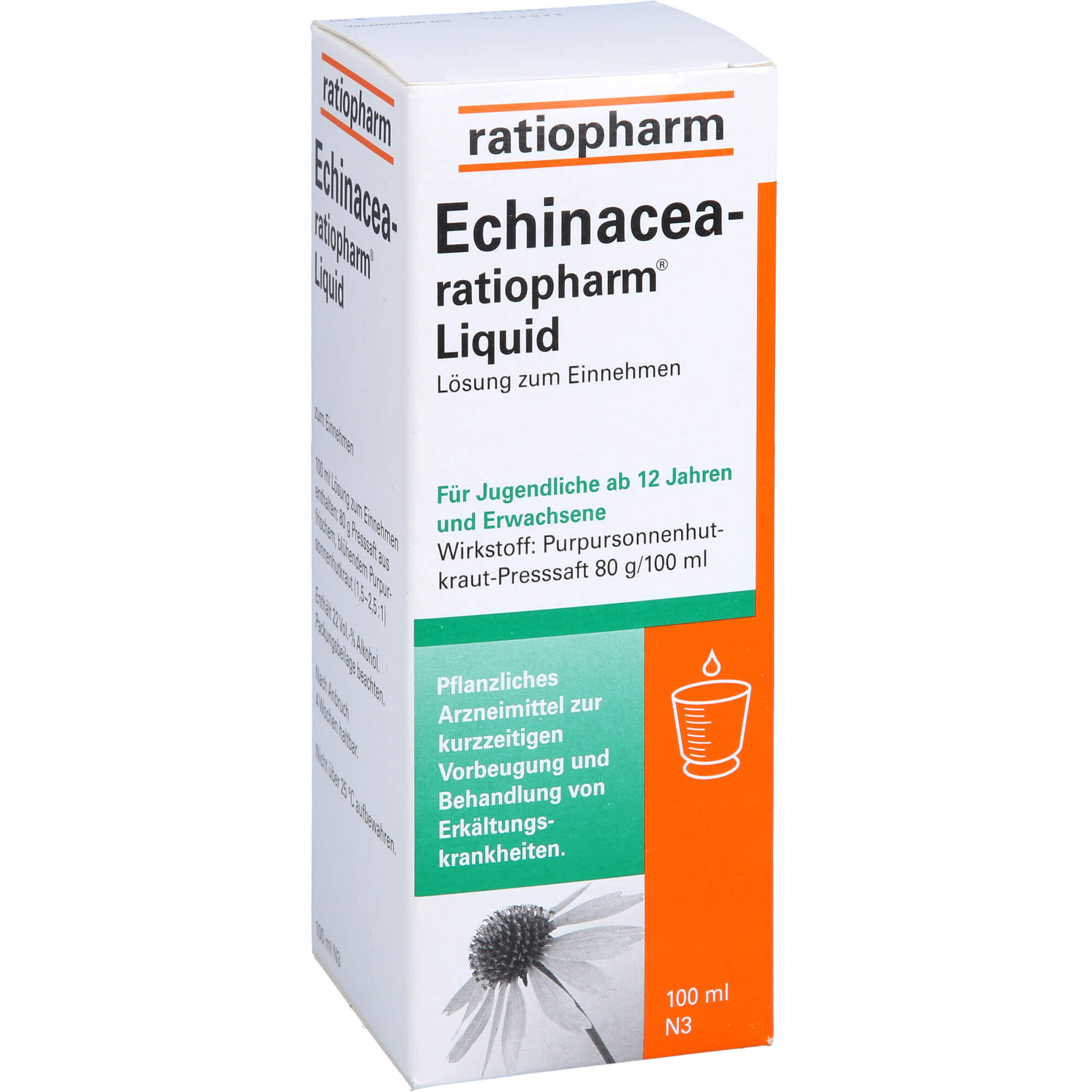 ECHINACEA-RATIOPHARM Liquid 100 ml